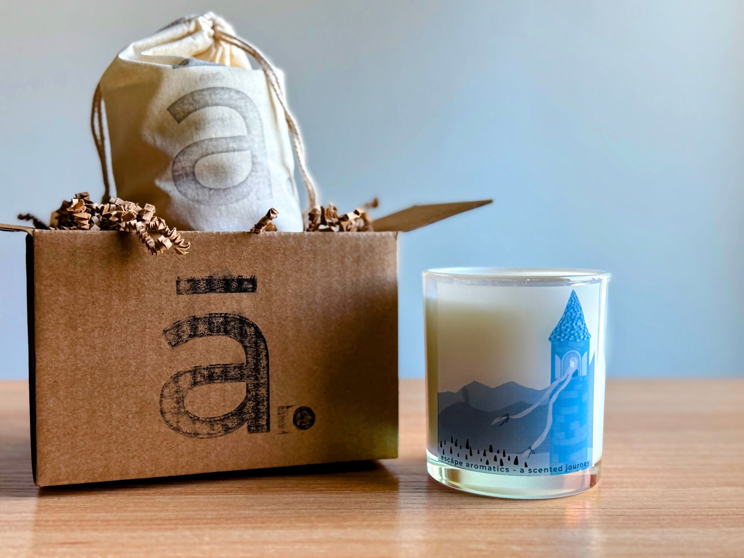 【ラプンツェル様用】SUBLIMINAL FEAR / Escape From Rapunzel Candle | escape aromatics